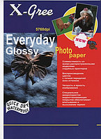 Фотобумага глянцевая для струйной печати X-GREE EVERYDAY E7240-5R-50 (5R*130х180мм/50л/240г)