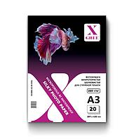 Фотобумага микропористая для струйной печати X-GREE Шелк RSIP260-A3-20 Silk (A3*297x420мм/20л/260г)