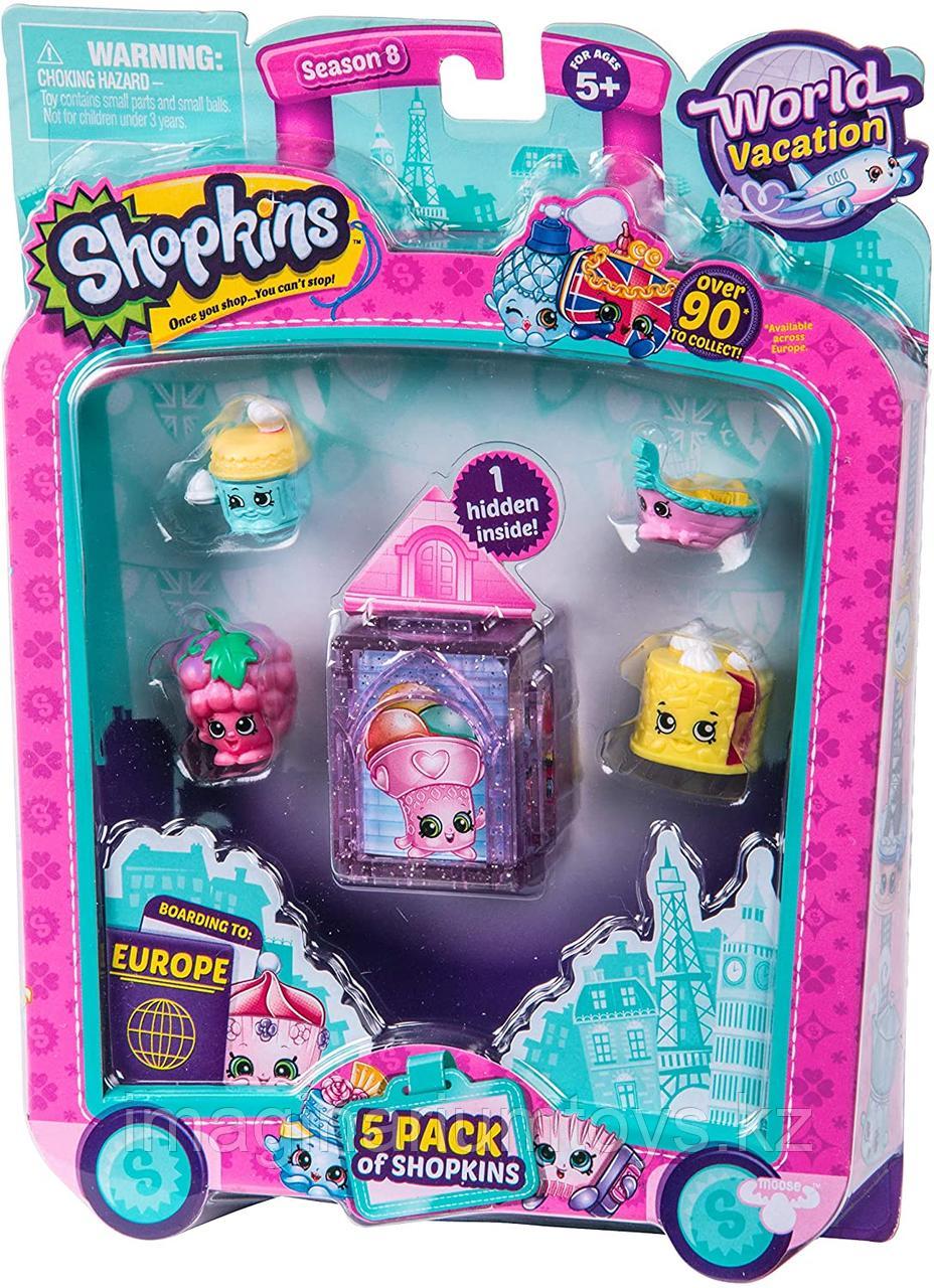 Шопкинс набор фигурок 8 сезон 5 шт Shopkins купить