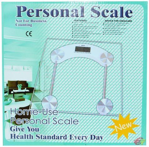 Весы наполные электронные стеклянные Personal Scale {до 180 кг} (Квадрат) - фото 3 - id-p78179829