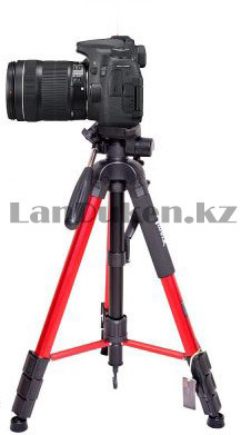 Штатив тренога для фотоаппарата/смартфона,3 уровня высоты с адаптером Jmary KP-2254 - фото 7 - id-p78139317