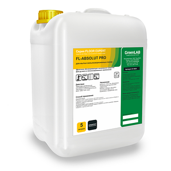 Қатты ластанған едендерді тазалауға арналған. FL-Absolut PRO 5л