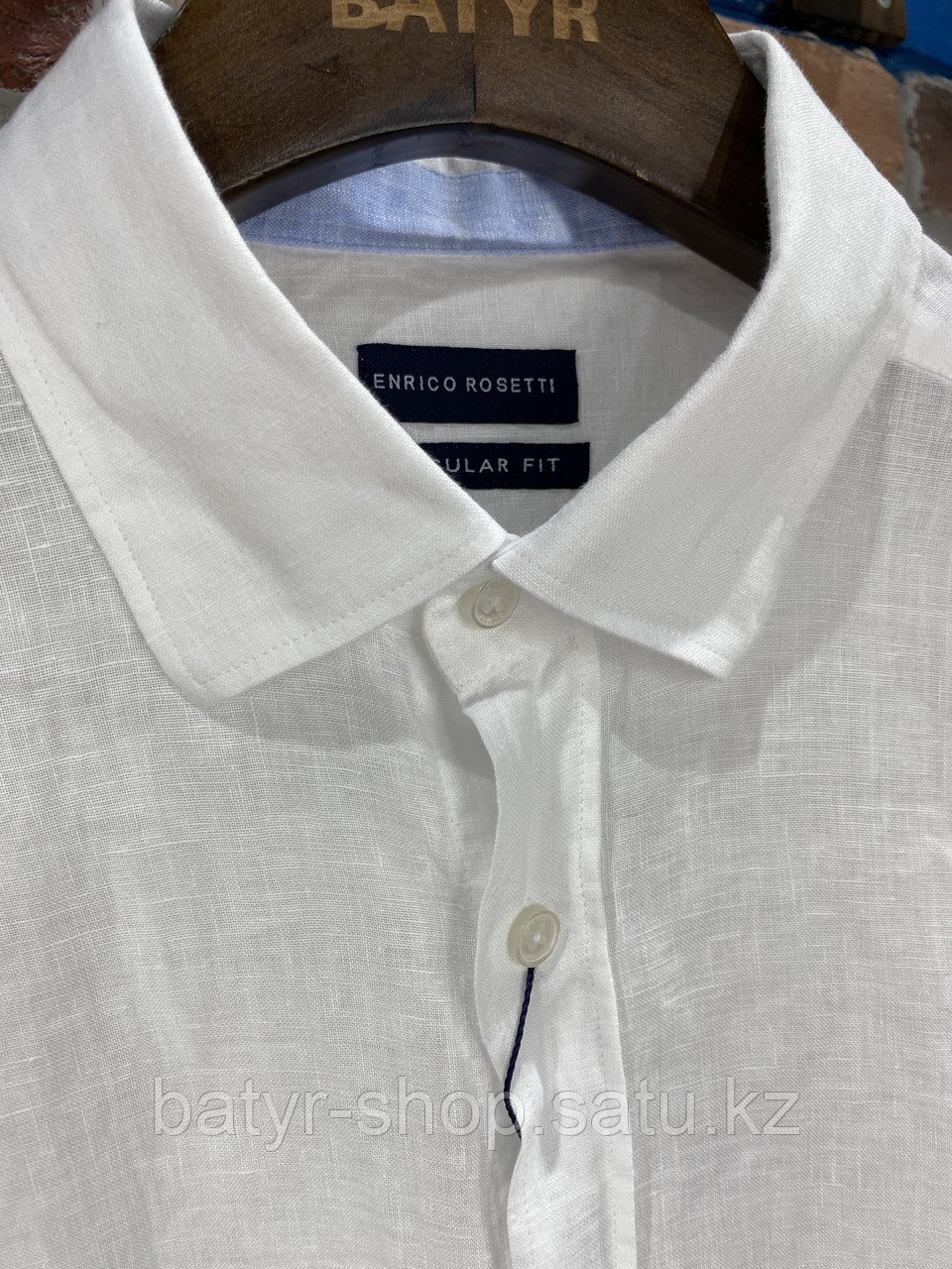Рубашка льняная Enrico Rosetti (0120) - фото 3 - id-p78182280
