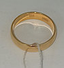 Обручальное кольцо / жёлтое золото-18,5 размер, фото 3