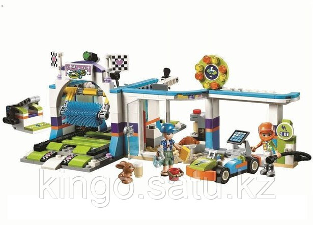 Конструктор BELA Friends "Автомойка" 11037 (Аналог Lego Friends 41350)