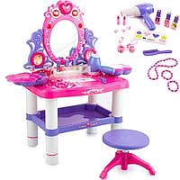 Игровой набор Dresser "Косметический столик со стульчиком" (детское трюмо) арт. 008-59