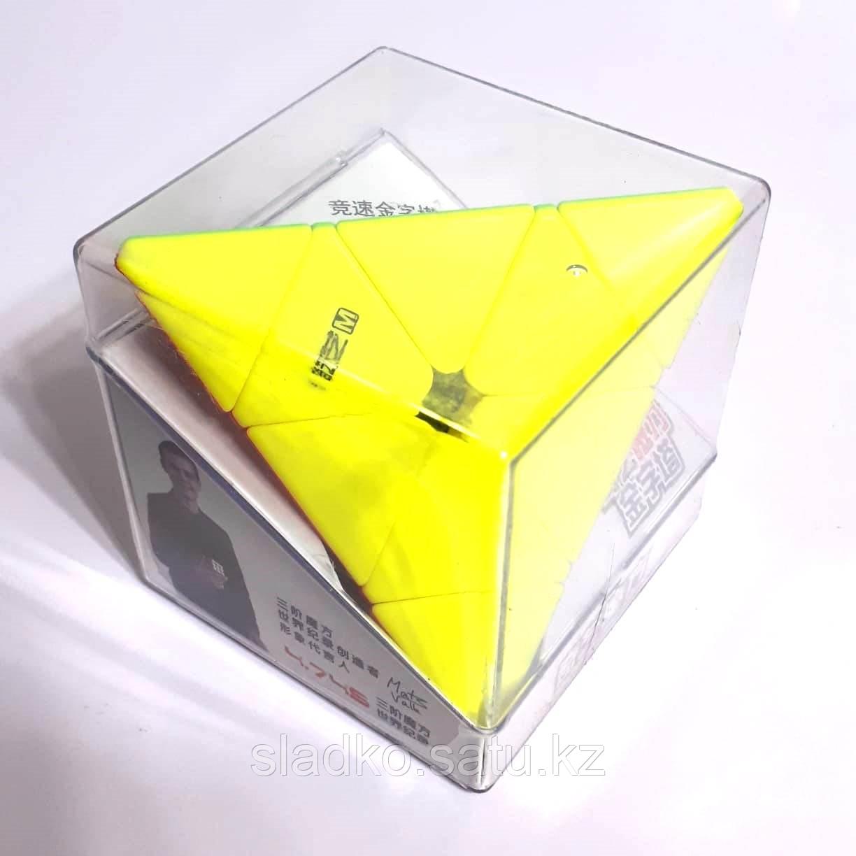 Скоростная головоломка QiYi MoFangGe MS Magnetic Pyraminx - фото 6 - id-p78192243