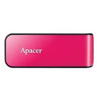 Флешка USB Apacer AH334, 32GB, Розовый ,flash AP32GAH334P-1, USB 2.0, pink