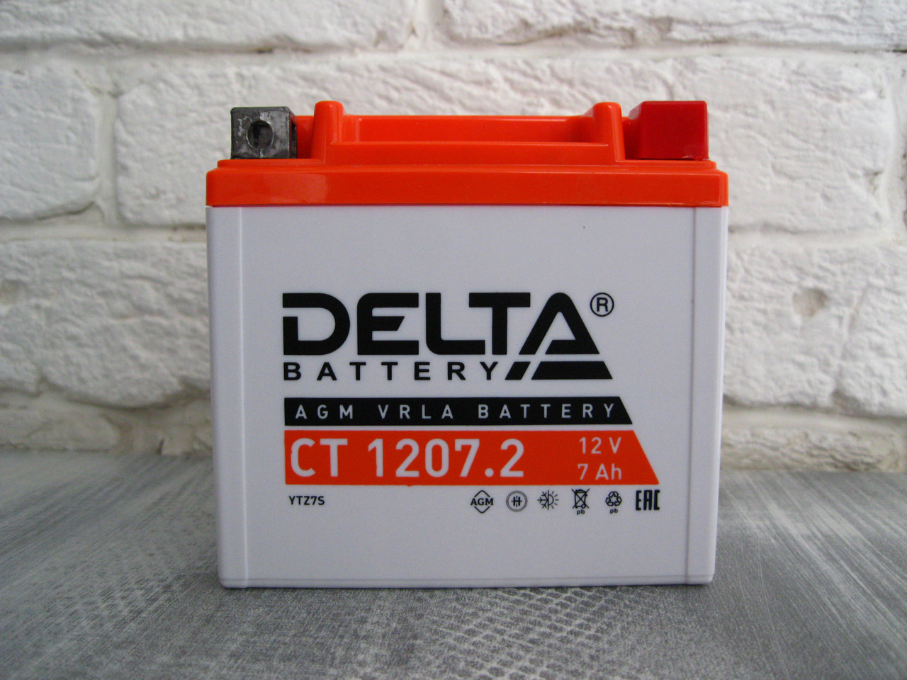 Аккумулятор Delta CT 1207.2 (12V / 7Ah) [YTZ7S] - фото 1 - id-p75927559