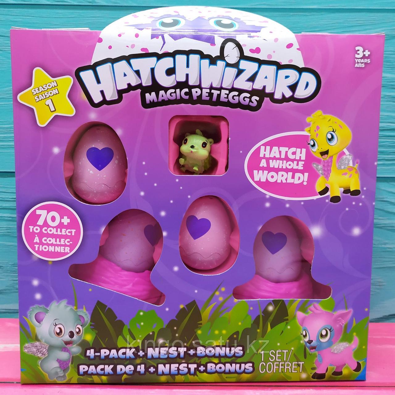Игрушка в яйце HatchWizard Magic Peteggs (4 яйца)