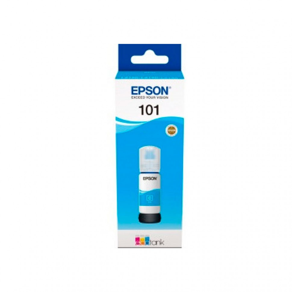 Чернила Epson 101 EcoTank 70ml для L4150/L4160 голубой