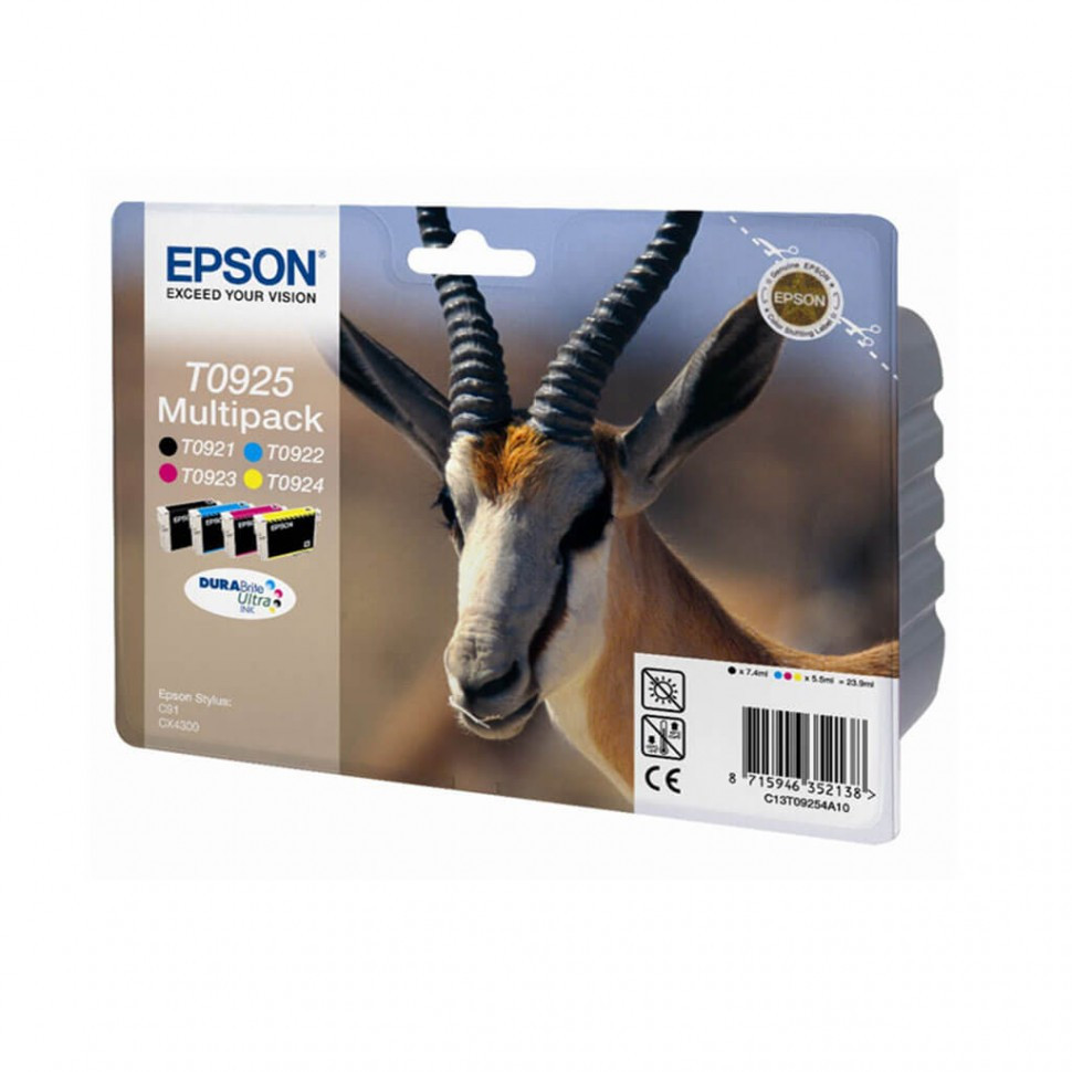 Картридж Epson C13T10854A10 (0925) C91/CX4300 набор 4 шт.