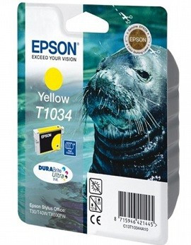 Картридж Epson C13T10344A10 I/C yellow extra high capacity for Stylus TX550W / T40W / TX600FW