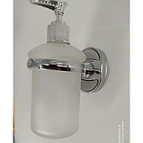 Дозатор для жидкого мыла,стеклянный P2927, фото 3
