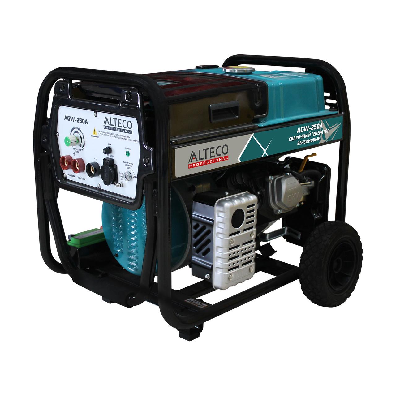 Бензиновый генератор сварочный Alteco Professional AGW-250A 2 кВт