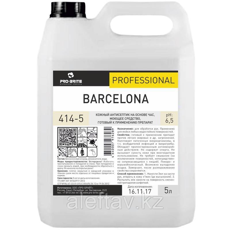 Антисептик для рук Pro Brite Barcelona 5 литров. - фото 1 - id-p78200955
