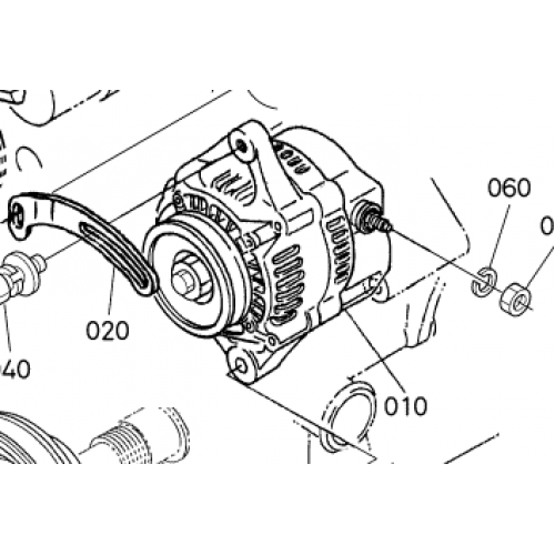 Генератор Kubota D1503