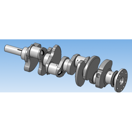 Вал коленчатый ( коленвал) Isuzu 4JD1, фото 1
