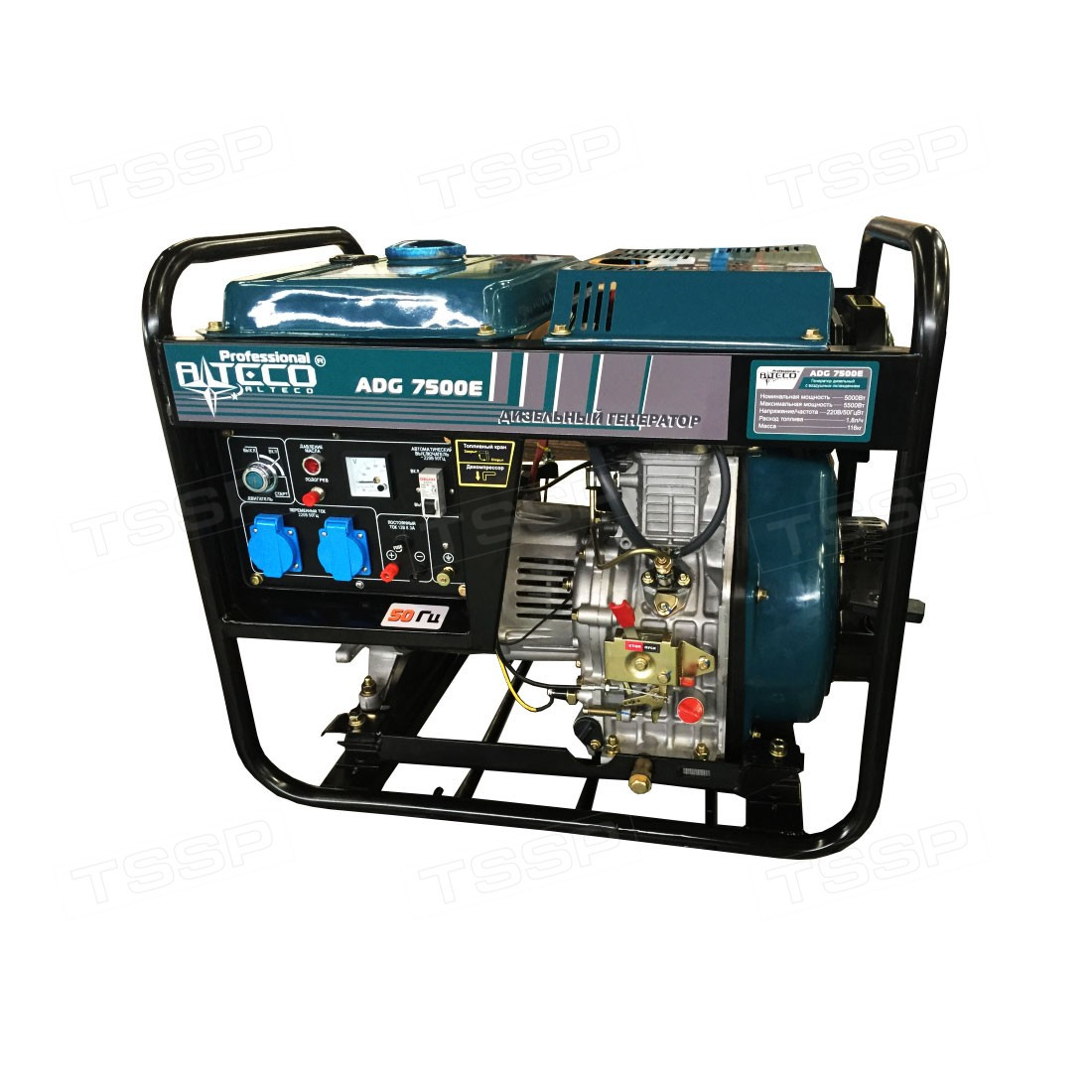 Дизельный генератор Alteco Profesional ADG 7500E