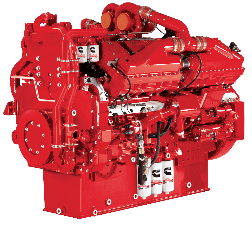 Двигатель Cummins QSK45-C2250, QSK60-C1782, КТА50-С1250, КТА50-С1475, КТА38-С1050, QSK78-G6, QSK38G3, QSK38G5,