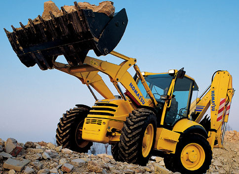 Экскаватор-погрузчик Komatsu WB97S-5