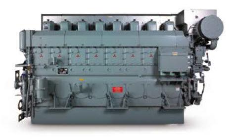 Двигатель Mitsubishi S12U-PTA , Mitsubishi S16U-PTA