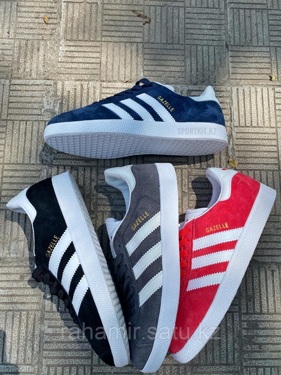 Кеды Adidas Gazelle черн д2