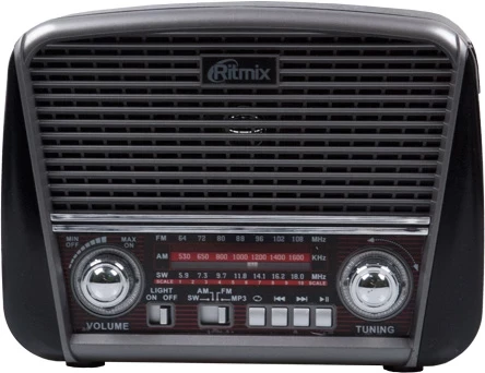 Радиоприемник портативный Ritmix RPR-065 grey