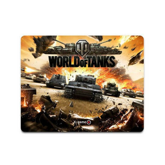 Коврик для компьютерной мыши X-Game, WORLD of TANKS V2.P, 210*260*3 мм., Пол. Пакет