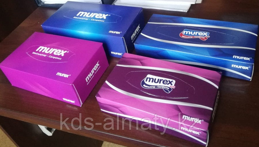 Салфетки вытяжные в коробке Murex Maxi (70 штук) - фото 2 - id-p78247388