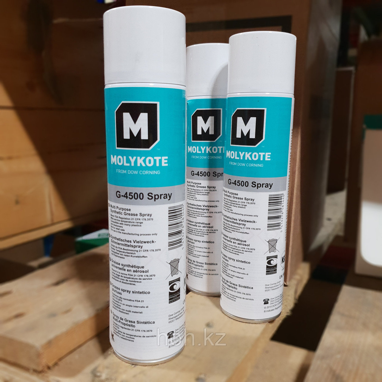 MOLYKOTE G-4500 PASTE SPRAY с пищевым допуском