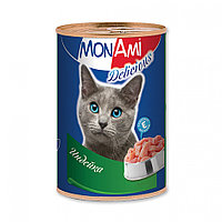 MonAmi - Консервы для кошек (индейка) 350 гр