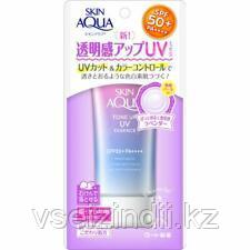Солнцезащитный крем SPF50+PA++++ Skin Aqua Tone Up UV Essence, ROHTO, 80 мл, пигментные пятна, веснушки