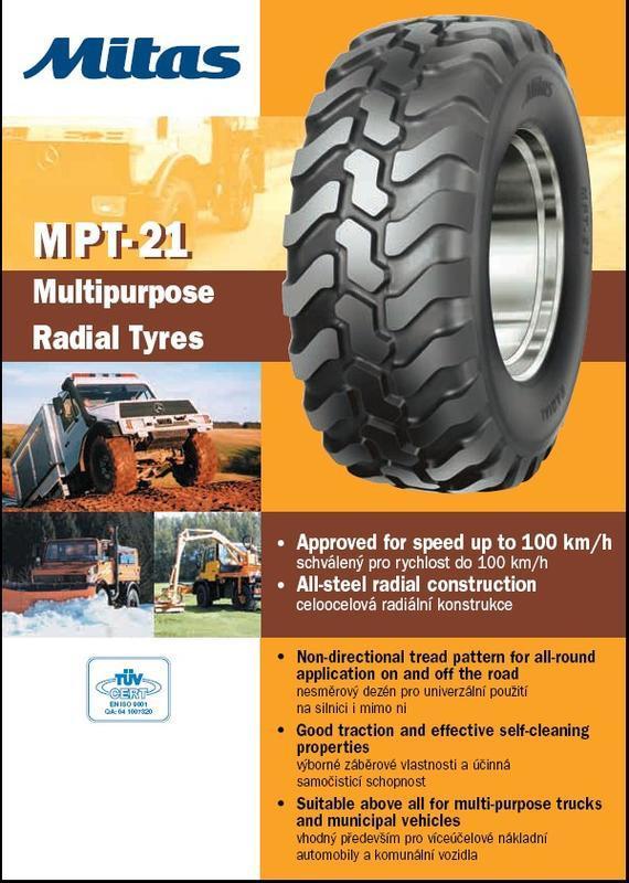 Шины 405/70R20 (16/70R20) Mitas MPT-21 152J TL