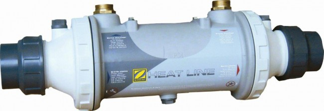 Теплообменник ZODIAC HEAT LINE; Титан 40 кВт, включающий обратный клапан