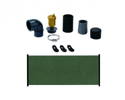 Комплект солнечного коллектора SC 2 m x 1,2 m (1шт.)