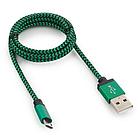 Кабель Cablexpert CC-mUSB2gn1m USB-MicroUSB (зеленый)