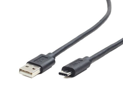 Кабель Cablexpert CCP-USB2-AMCM-1M USB2.0 AM/ USB Type-C 1м (черный)