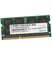 Модуль памяти для ноутбука, Apacer,DS.08G2K.KAM, DDR3, 8 GB, SO-DIMM 1600MHz, CL11