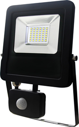 Светодиодный  прожектор с датчиком движения  20W  6500K IP 65, фото 2