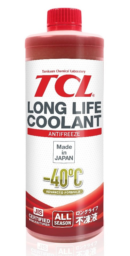 Антифриз TCL Long Life Coolant RED -40°C 1 литр - фото 1 - id-p78258521