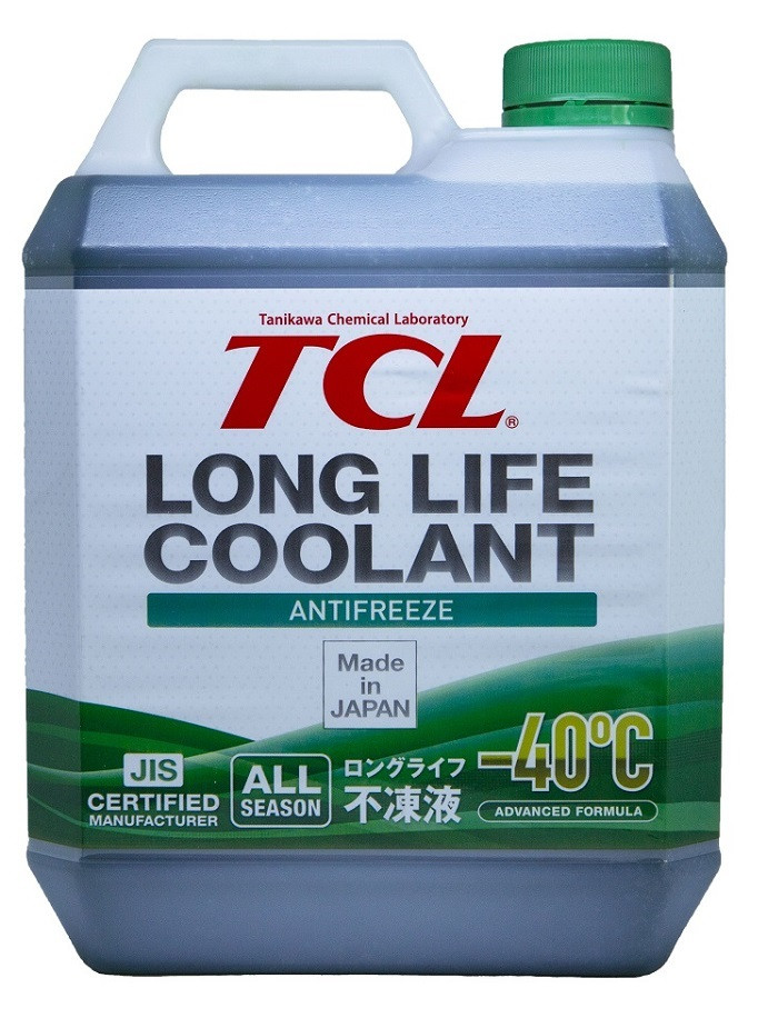 Антифриз TCL Long Life Coolant GREEN -40°C 4 литра - фото 1 - id-p78258476