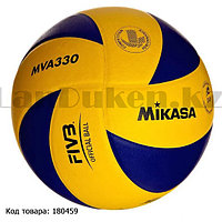 Мяч волейбольный Mikasa MVA330 кожаный