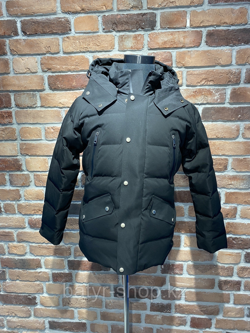 Куртка зимняя Burberry (0163) - фото 1 - id-p78268465