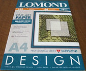 200g A4 10л Lomond  матовая "Ящерица", Дизайнерская бумага, одностор, ярко-белого цвета с фактурой кожи ящериц
