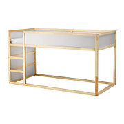 Кровать двусторонняя КЮРА сосна 90x200 см ИКЕА, IKEA