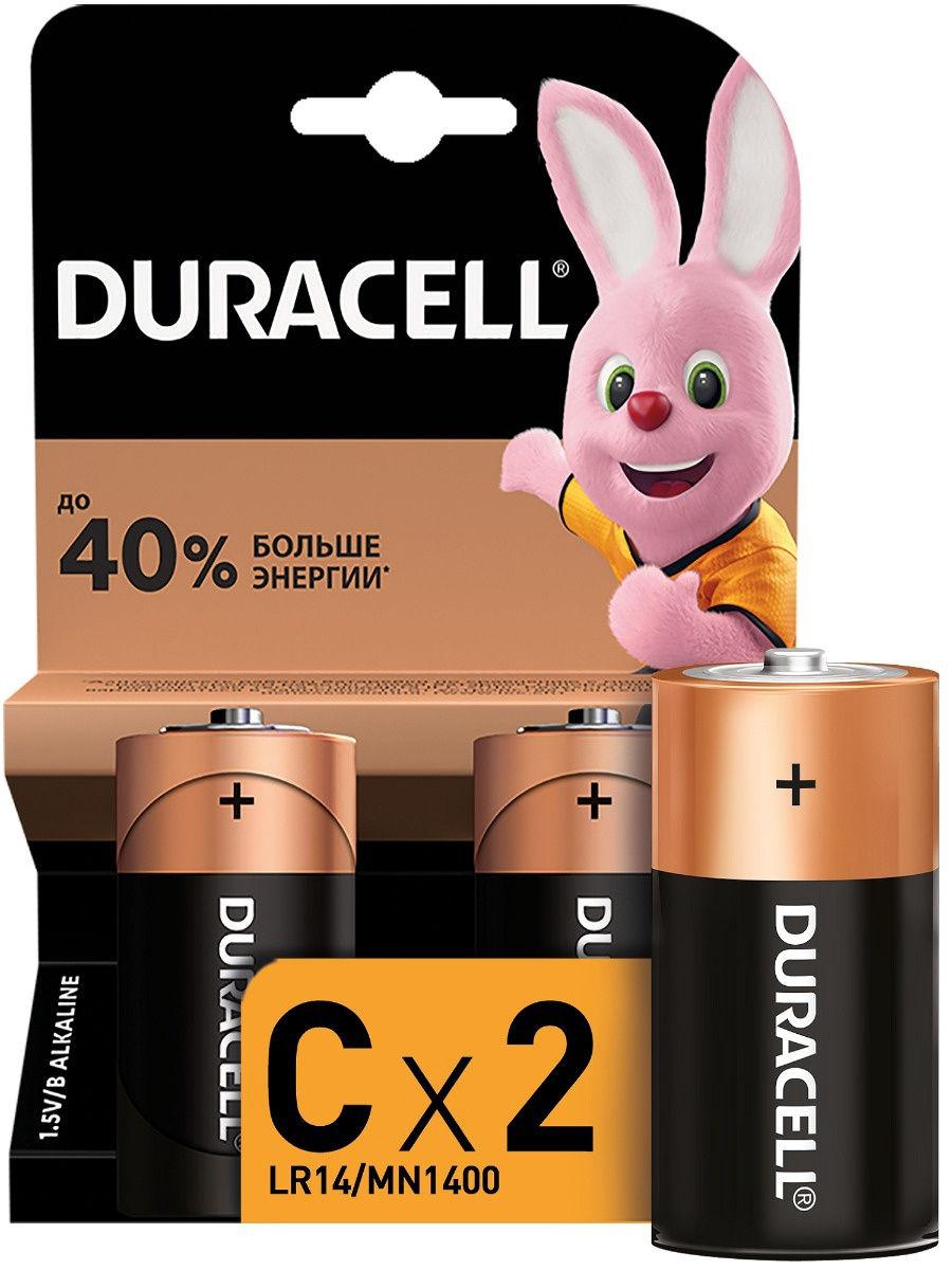 Батарейка DURACELL LR14 Basic С Бочонок (2 шт)