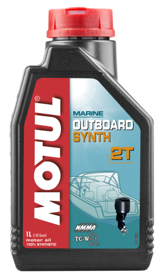 Моторное масло 2T для подвесных лодочных двигателей Motul Outboard synth 2T - фото 1 - id-p78292964