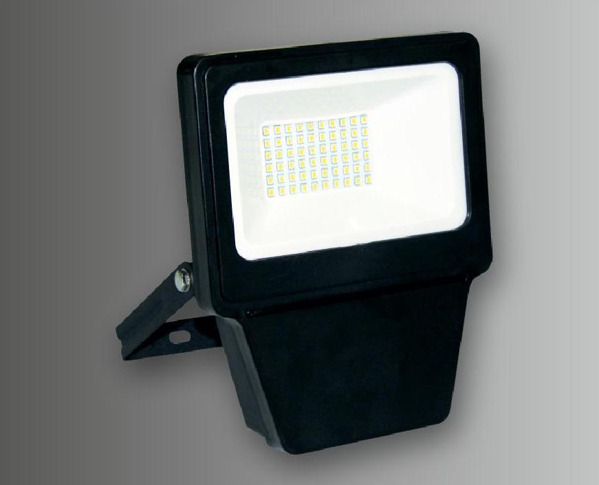 Прожектор LED SMD 30W BLACK 6000K (TS)24шт