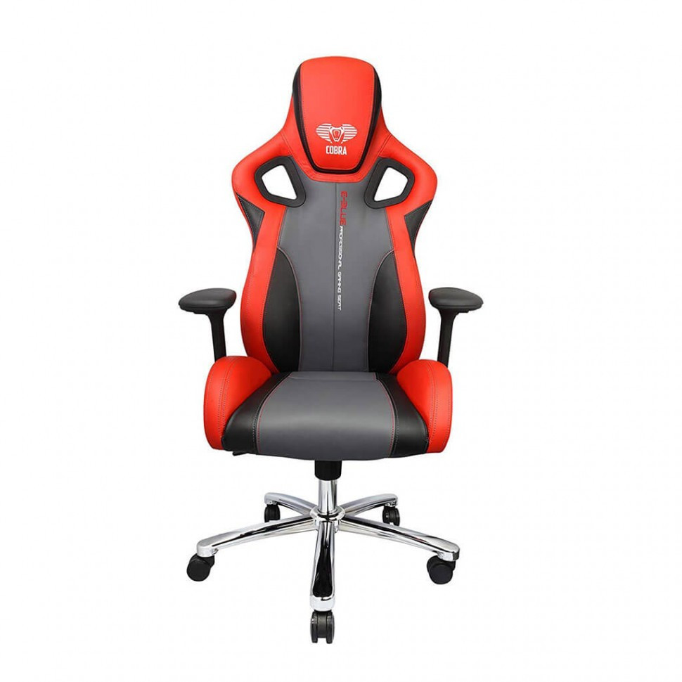 Игровое кресло E-BLUE Cobra EEC306REAA-IA RED/BLACK